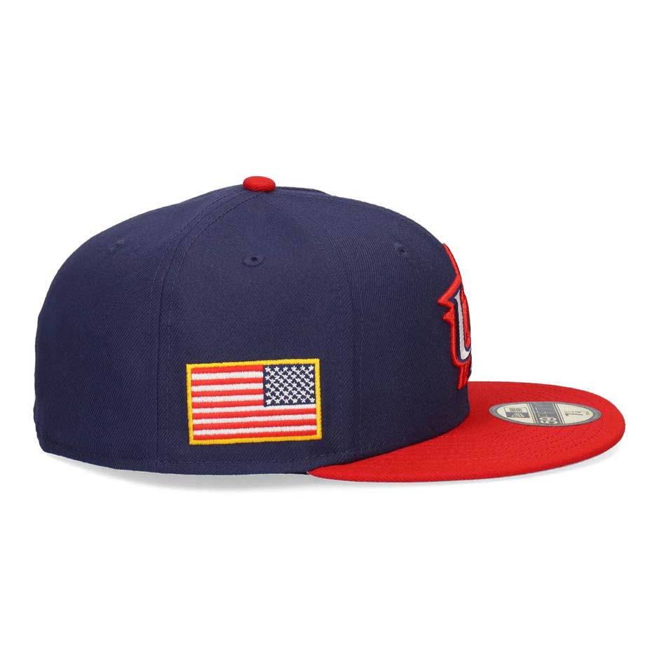M91 ニューエラ 59fifty WBC USA アメリカ代表 美品 1820 NEW ERA（ニューエラ） 59FIFTY WBC USA アメリカ 代表 キャップ オン