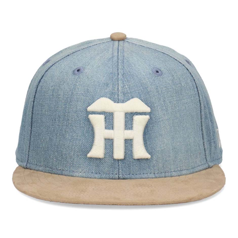 NEW ERA（ニューエラ） 別注 阪神タイガース デニム キャップ 59FIFTY