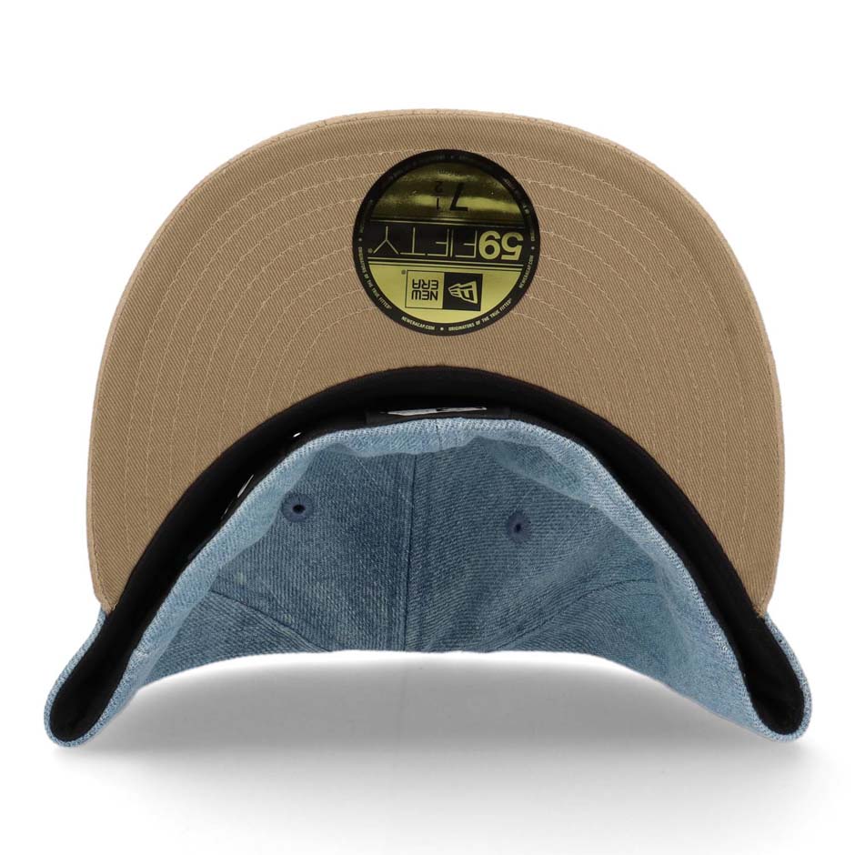 NEW ERA（ニューエラ） 別注 阪神タイガース デニム キャップ 59FIFTY