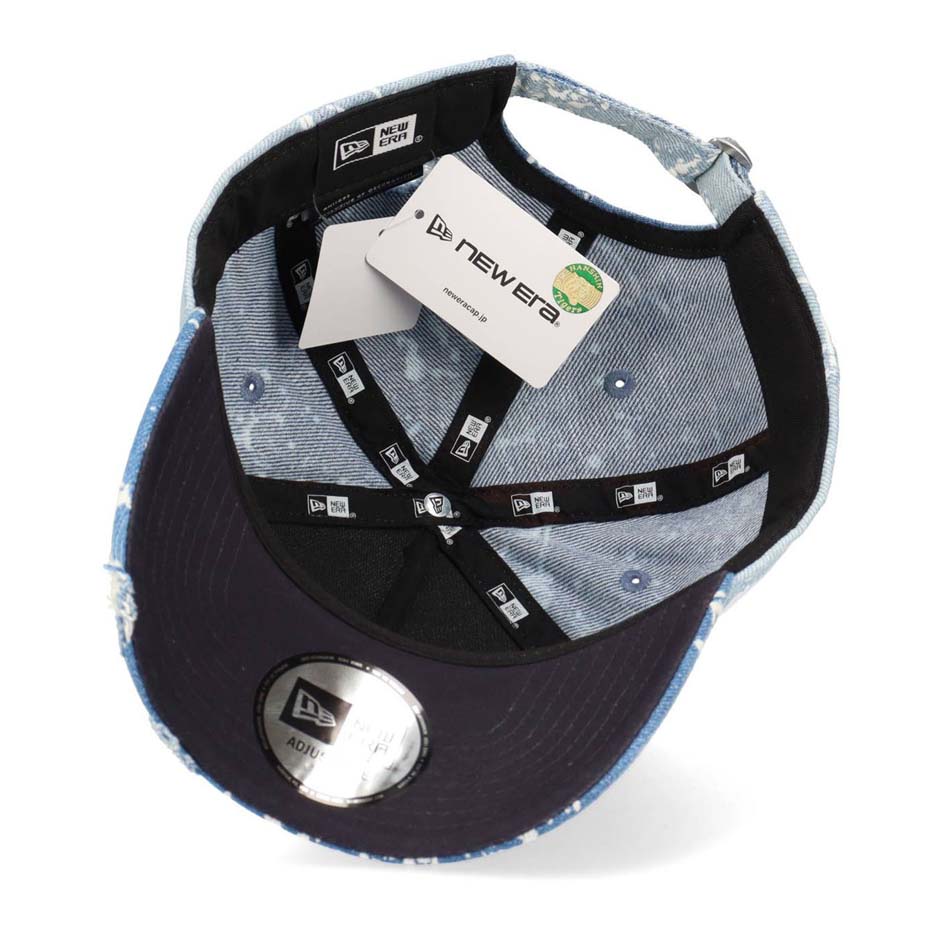 阪神タイガース ニューエラ　デニム キャップ 総柄 NEW ERA（ニューエラ） 別注 9FORTY 阪神タイガース スプラッシュ