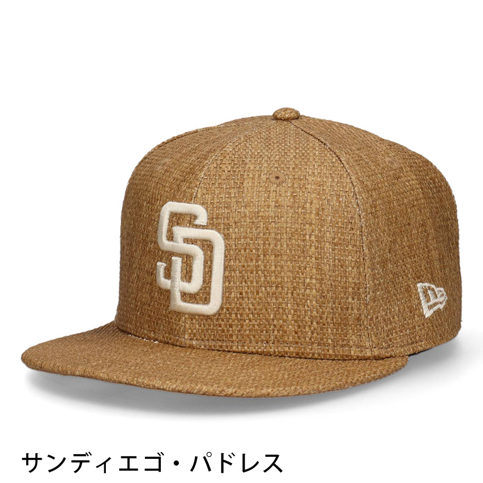 【新品】ニューエラ ✖️サンディエゴ・パドレス　ペーパーストロー　キャップ NEW ERA（ニューエラ） 59FIFTY ペーパーストロー キャップ ドジャース