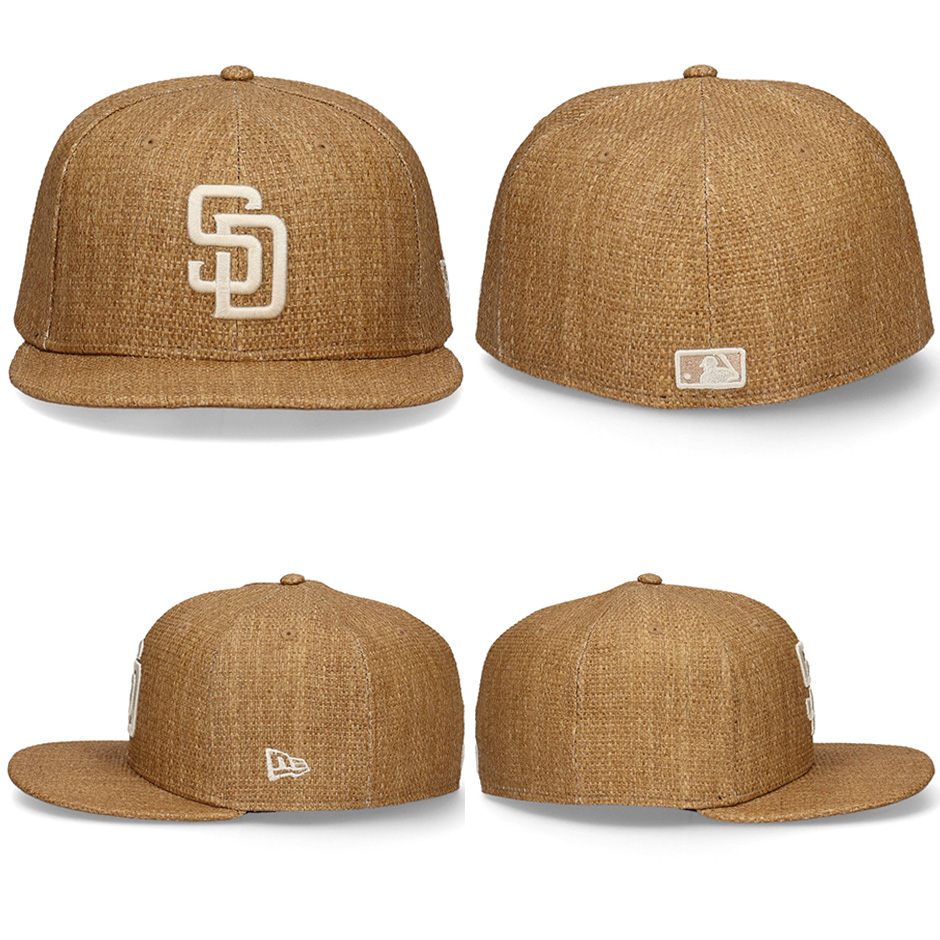 NEW ERA（ニューエラ） 59FIFTY ペーパーストロー キャップ ドジャース
