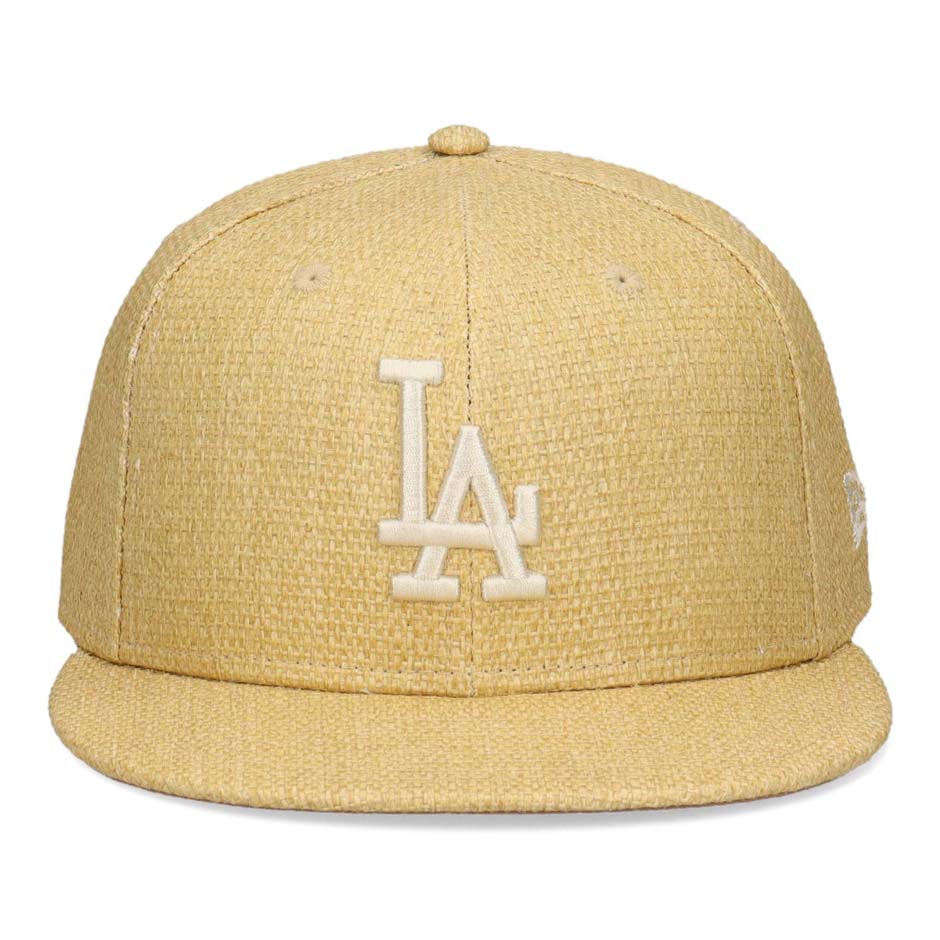 NEW ERA（ニューエラ） 59FIFTY ペーパーストロー キャップ ドジャース