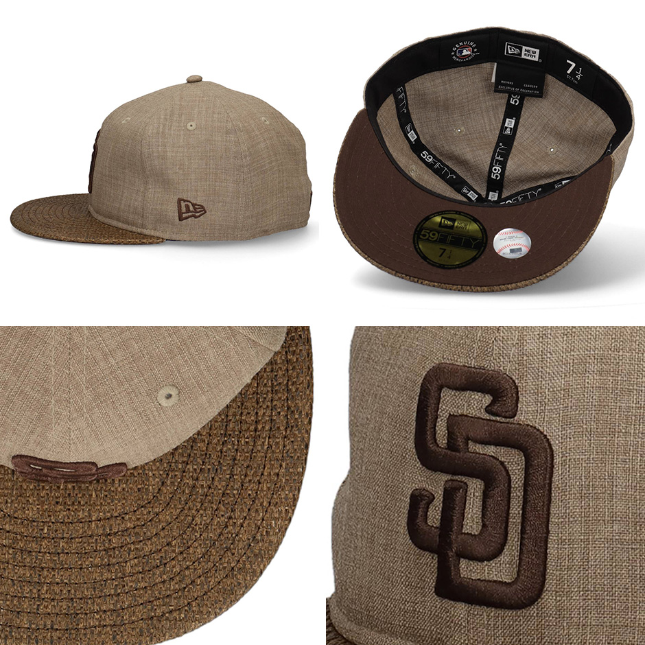 NEW ERA（ニューエラ） 59FIFTY ソフト バックラム ペーパー バイザー