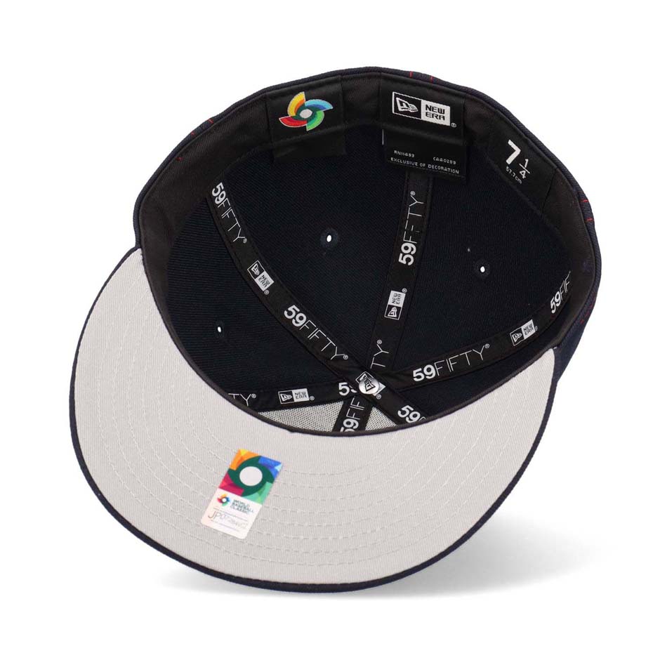 NEW ERA（ニューエラ） 59FIFTY WBC 侍ジャパン ロゴ キャップ メンズ
