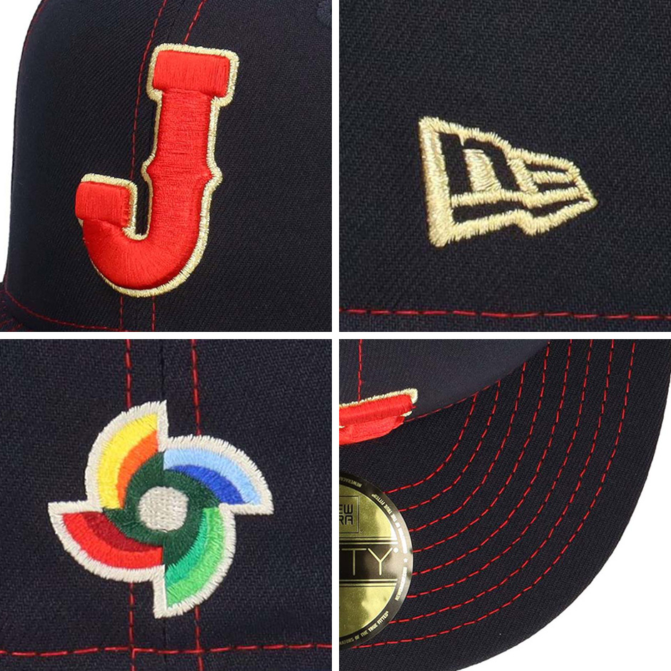 NEW ERA（ニューエラ） 59FIFTY WBC 侍ジャパン ロゴ キャップ メンズ