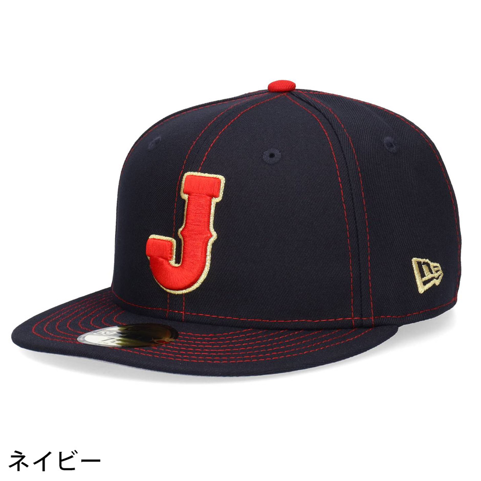 NEW ERA（ニューエラ） 59FIFTY WBC 侍ジャパン ロゴ キャップ メンズ