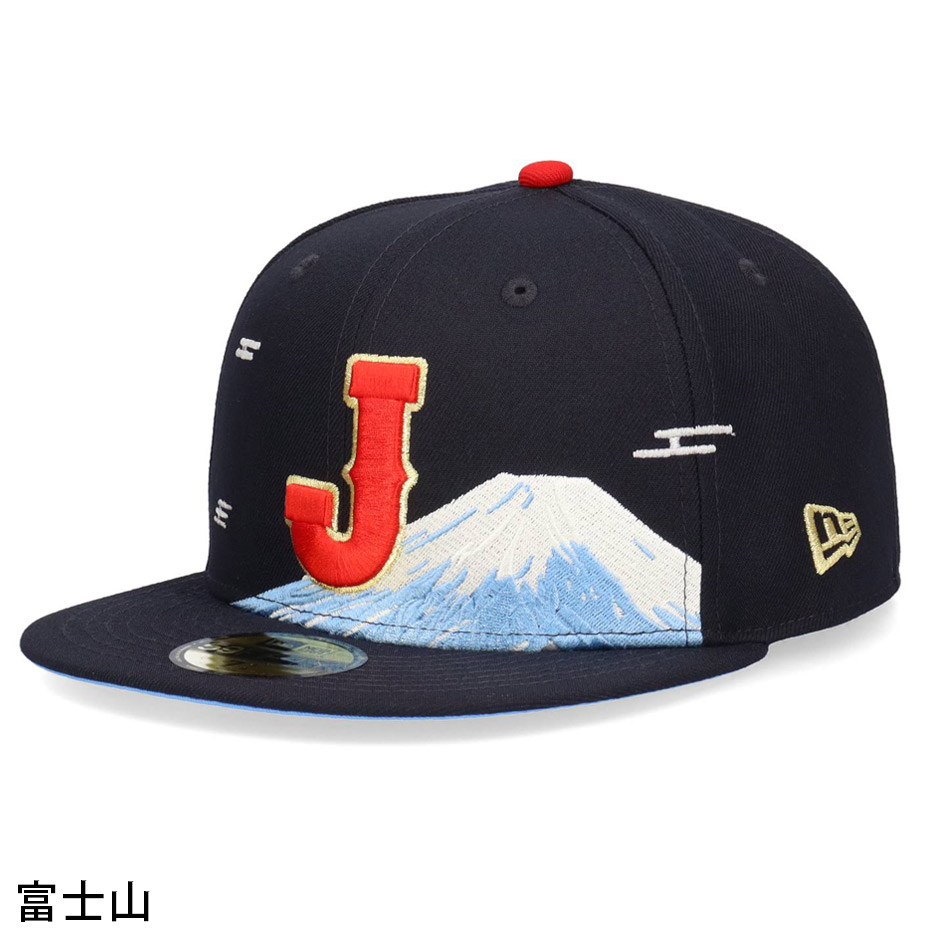 NEW ERA（ニューエラ） 59FIFTY WBC 侍ジャパン 富士山 桜 浮世絵
