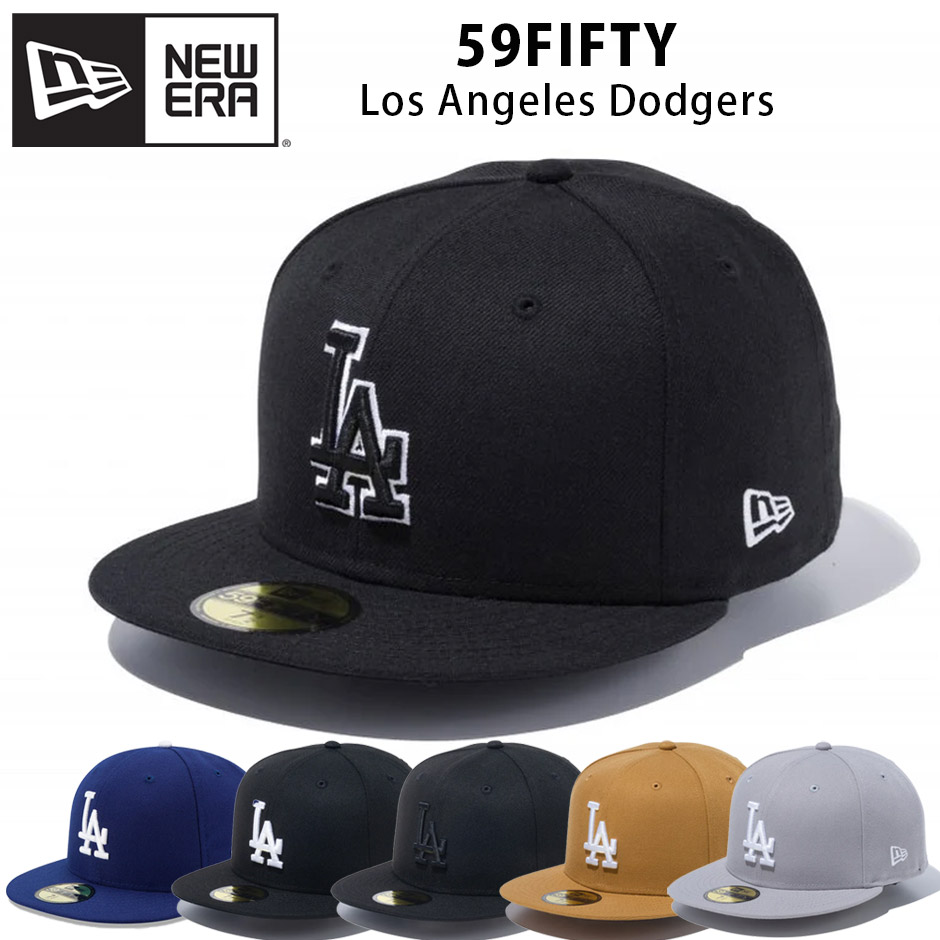 ニューエラ LA ドジャース フラットバイザー キャップ 帽子 ロサンゼルス LAキャップ ドジャース帽子 NEW ERA メジャーリーグ MLB 大きいサイズ メンズ｜inreason