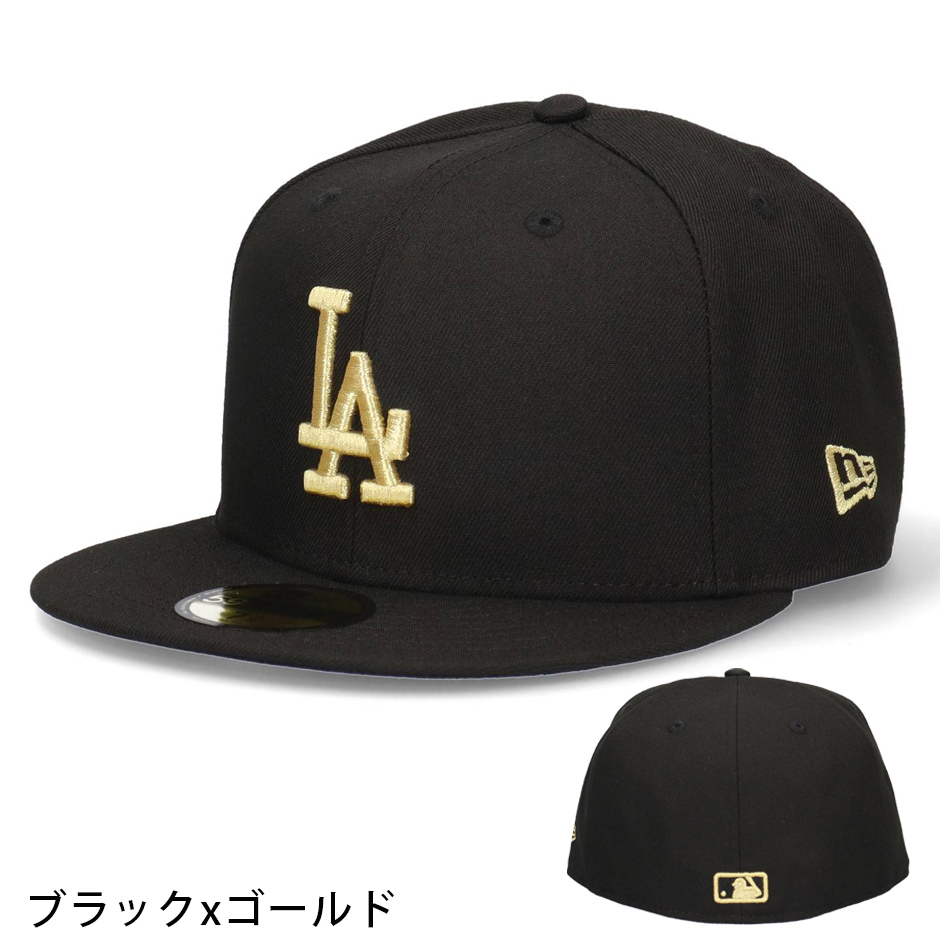 ニューエラ LA ドジャース フラットバイザー キャップ 帽子 ロサンゼルス LAキャップ ドジャース帽子 NEW ERA メジャーリーグ MLB  大きいサイズ メンズ