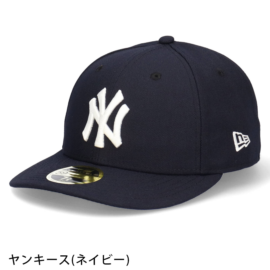 ニューエラ 59FIFTY オンフィールド キャップ カーブバイザー キャップ MLB NEW ERA メジャーリーグ 大リーグ 大きいサイズ 5950 Low Profile Cap｜inreason｜19