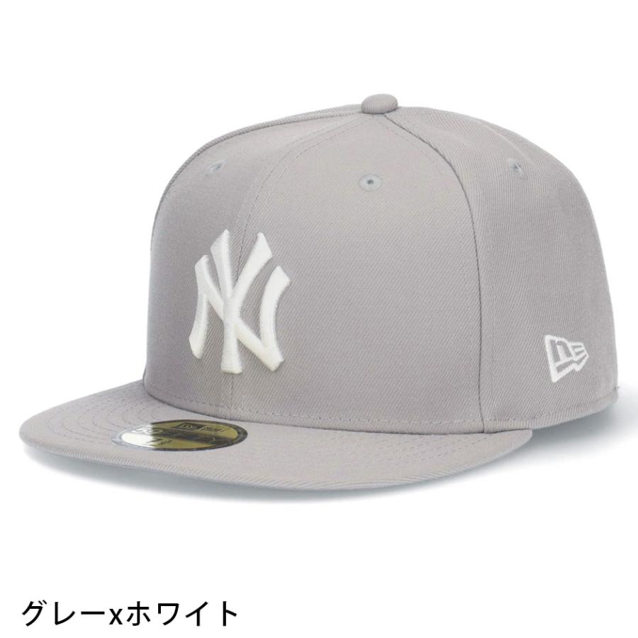 ニューエラ ニューヨーク ヤンキース キャップ 59FIFTY NY 帽子 MLB 大きいサイズ 5950 ブランド new era NEW ERA 大リーグ NEW YORK｜inreason｜26