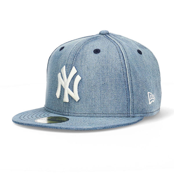 信頼も厚い ERA NEW ニューエラ ニューヨーク ウォッシュデニム 59FIFTY メンズウェア