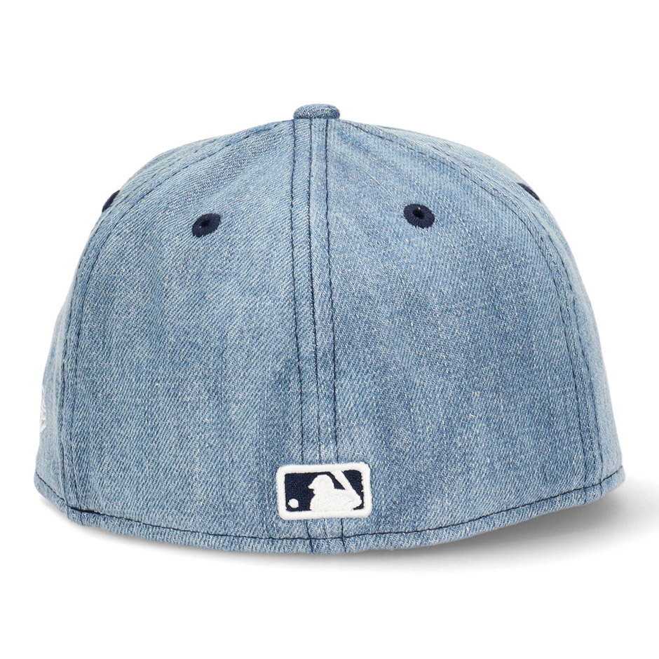 ニューエラ ニューヨーク・ヤンキース ウォッシュドデニム キャップ LP 59FIFTY MLB Denim Wappen ニューヨーク・ヤンキース