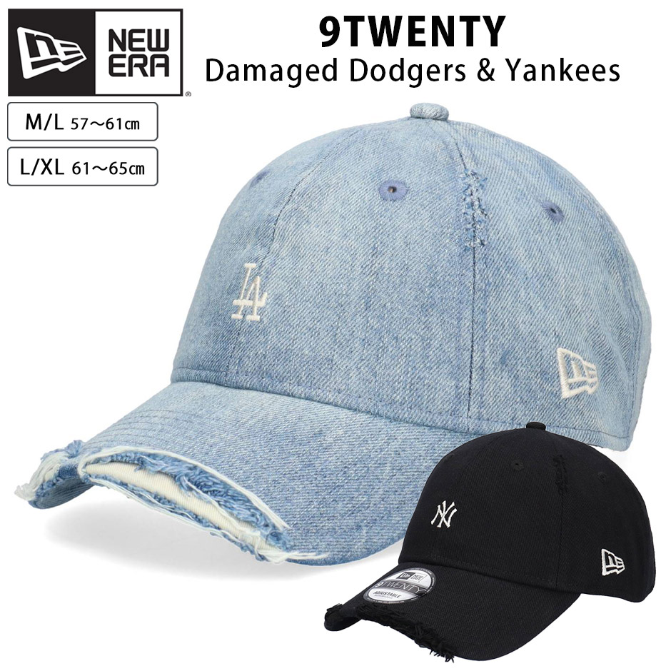 NEW ERA（ニューエラ） 9TWENTY ダメージ キャップ 帽子 NEW ERA 920