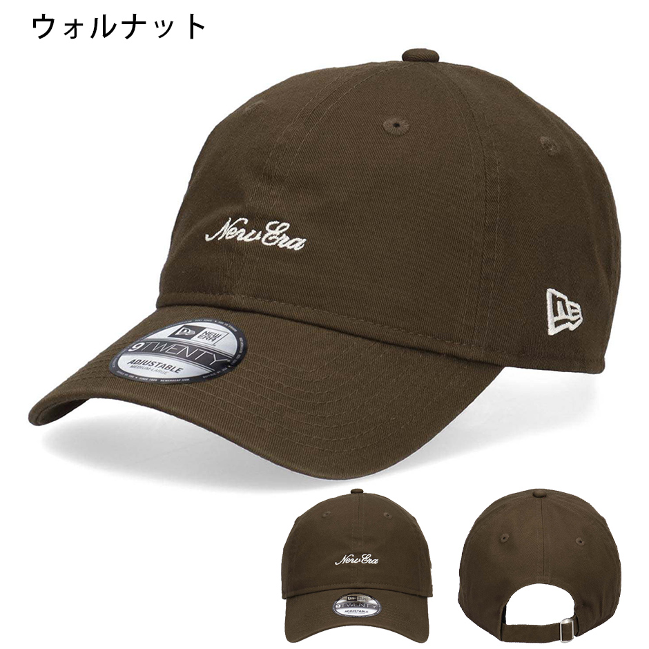 NEW ERA（ニューエラ） 9TWENTY スクリプト ロゴ ウォッシュド