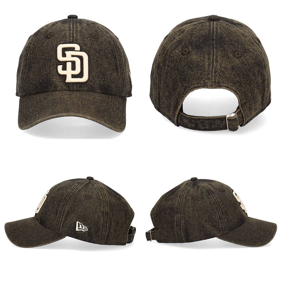 NEW ERA（ニューエラ） 9TWENTY オーバーダイ デニム キャップ LA NY