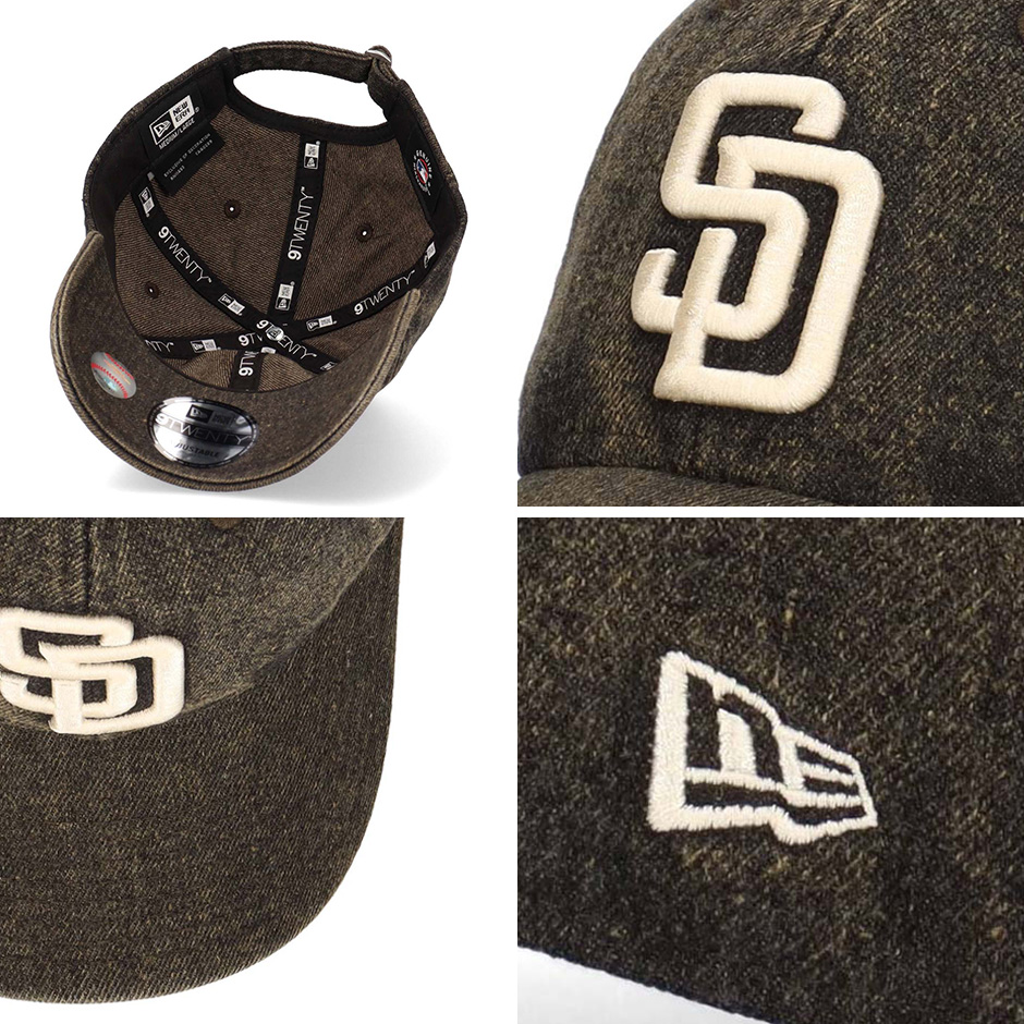 NEW ERA（ニューエラ） 9TWENTY オーバーダイ デニム キャップ LA NY