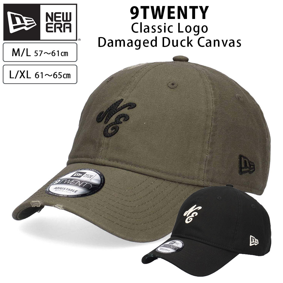NEW ERA（ニューエラ） 9TWENTY クラシックロゴ ダメージ ダック
