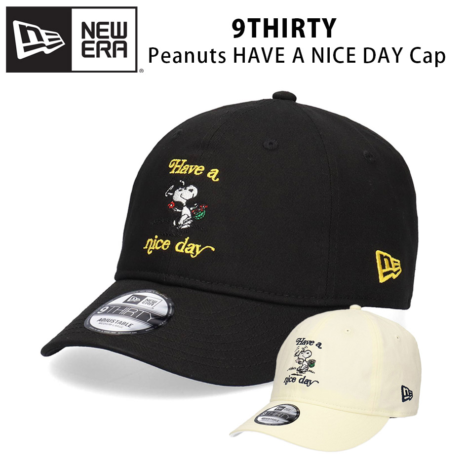 NEW ERA（ニューエラ） 9THIRTY ピーナッツ have a nice day キャップ