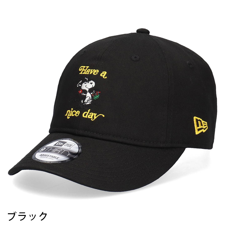 NEW ERA（ニューエラ） 9THIRTY ピーナッツ have a nice day キャップ