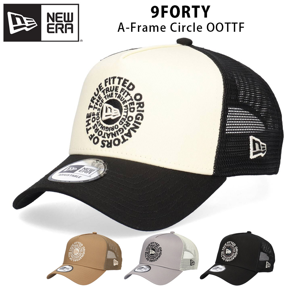 stndardcalifornia NEW ERA ロゴむメッシュキャップ NEW ERA（ニューエラ） 9FORTY サークルロゴ メッシュ キャップ NEW