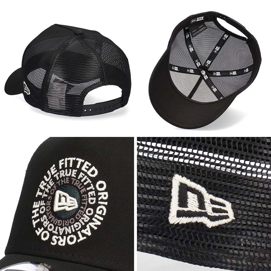 NEW ERA（ニューエラ） 9FORTY サークルロゴ メッシュ キャップ NEW