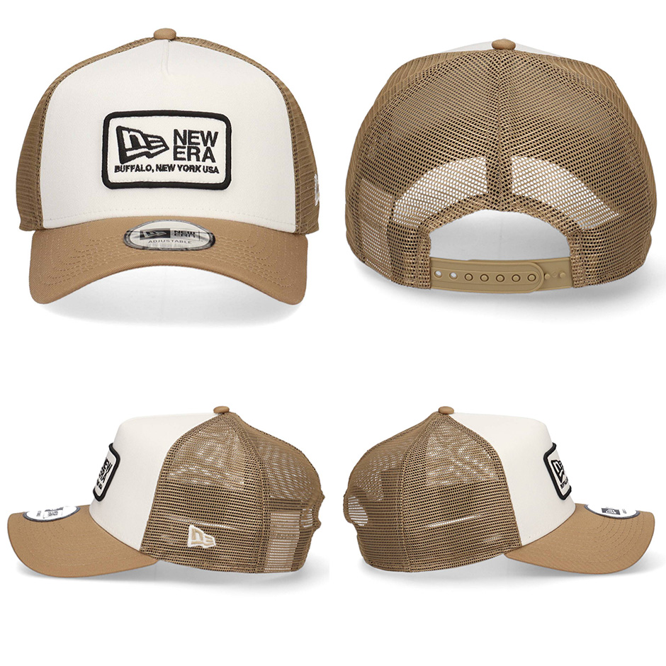 NEW ERA（ニューエラ） 9FORTY スクエア パッチ メッシュ キャップ NEW