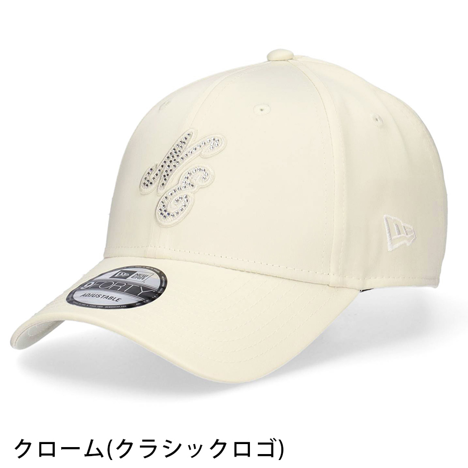 ニューエラ LA ドジャース ニットキャップ ラインストーン オフホワイト ベーシック カフニット MLB Tonal Logo ロサンゼルス・ドジャース オフ