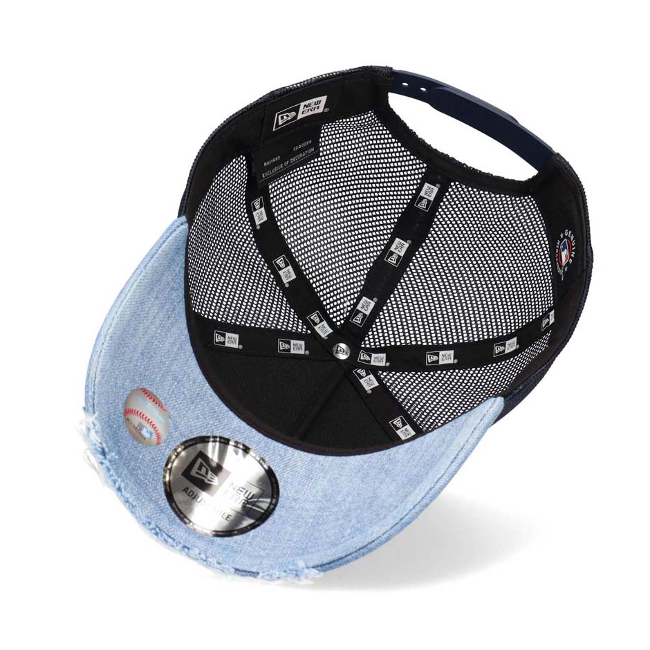 NEW ERA（ニューエラ） 9FORTY A-Frame ダメージ キャップ LA NY
