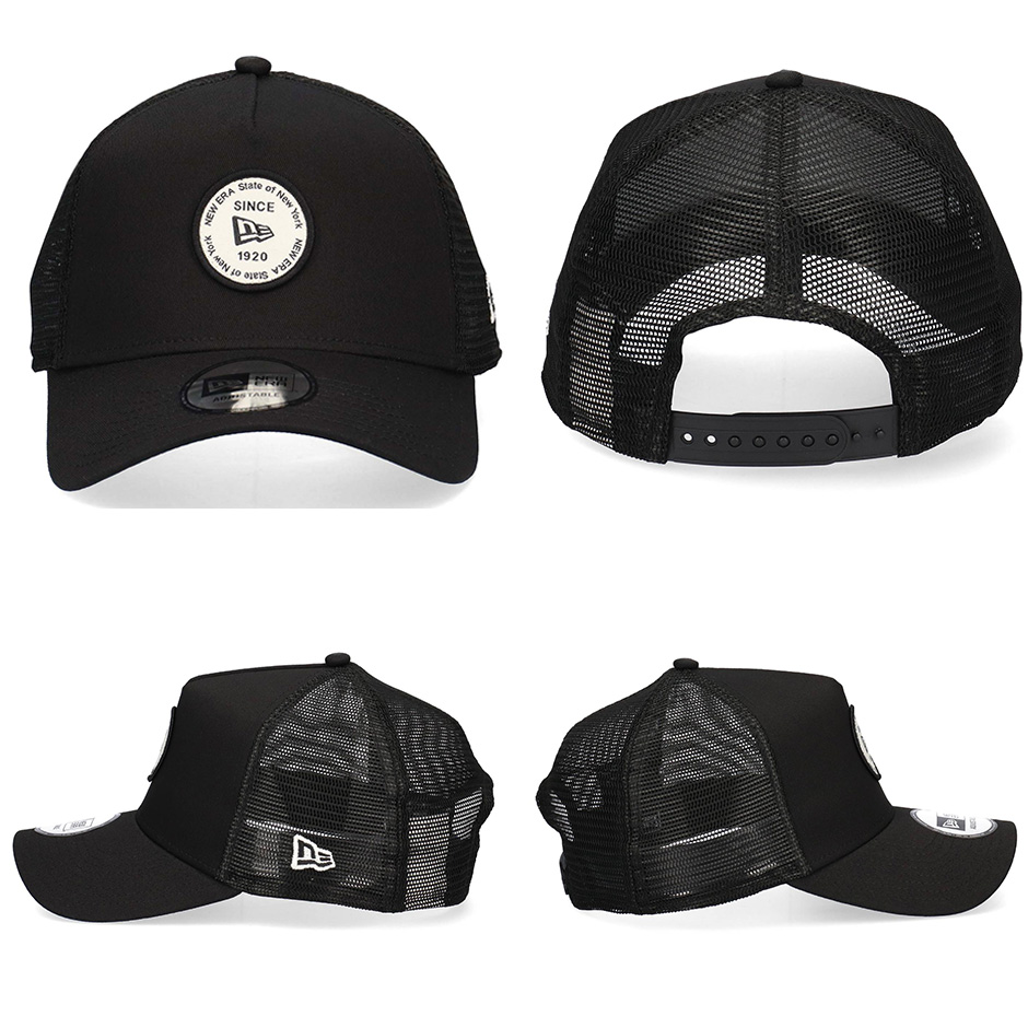 NEW ERA（ニューエラ） 9FORTY ラウンドパッチ メッシュ キャップ NEW