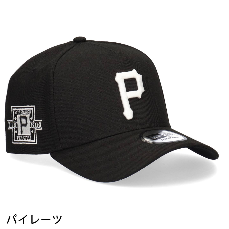 NEW ERA（ニューエラ） 9FORTY A-Frame ブラック&ホワイト キャップ
