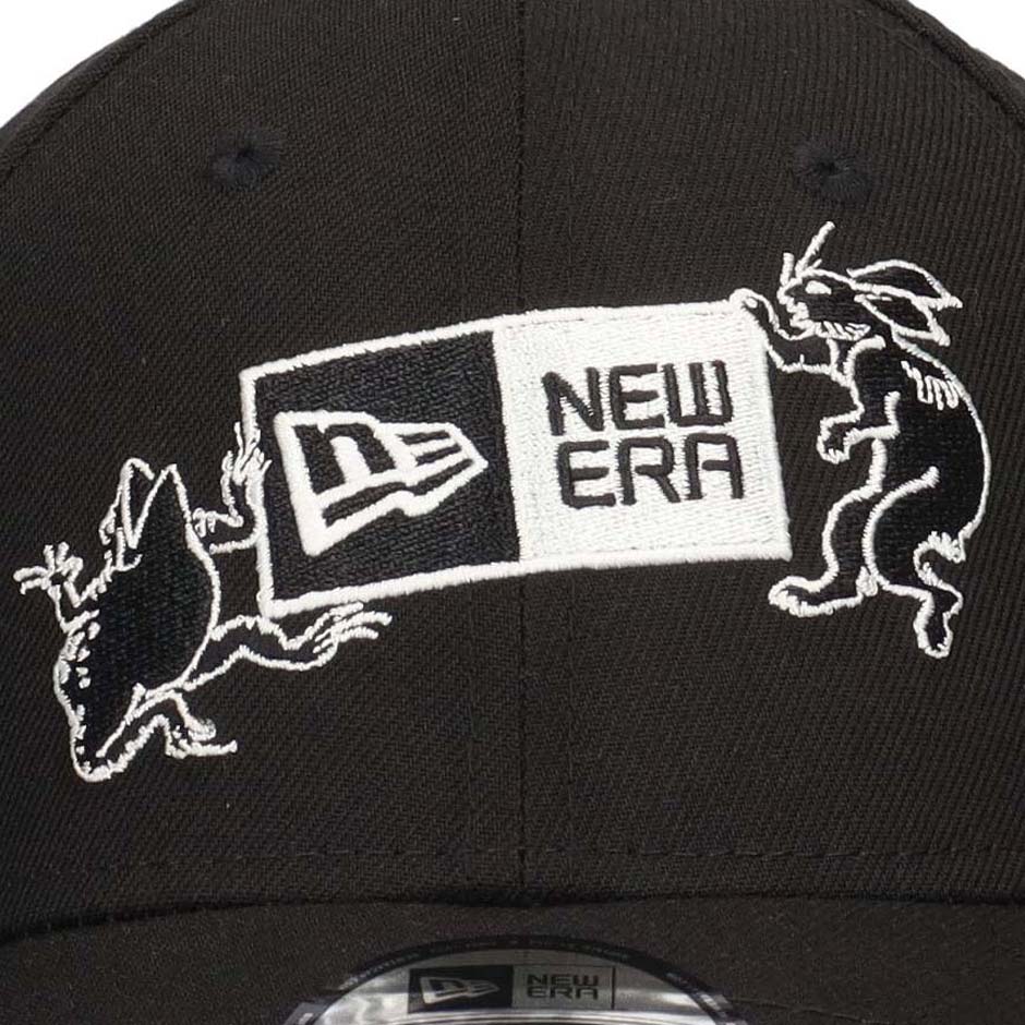 NEW ERA（ニューエラ） 9FORTY 鳥獣戯画 ボックスロゴ 蛙 キャップ