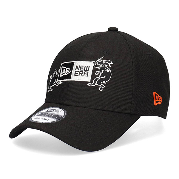 NEW ERA（ニューエラ） 9FORTY 鳥獣戯画 ボックスロゴ 蛙 キャップ