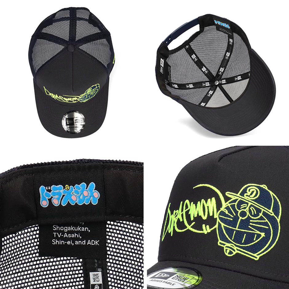 NEW ERA（ニューエラ） ドラえもん 9FORTY A-Frame メッシュ キャップ