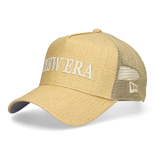 ラフ＆スウェル　ゴルフメッシュキャップ　フリーサイズ　ユニセックス　ベージュ新品 NEW ERA（ニューエラ） 9FORTY ゴルフ ペーパー キャップ ロゴ