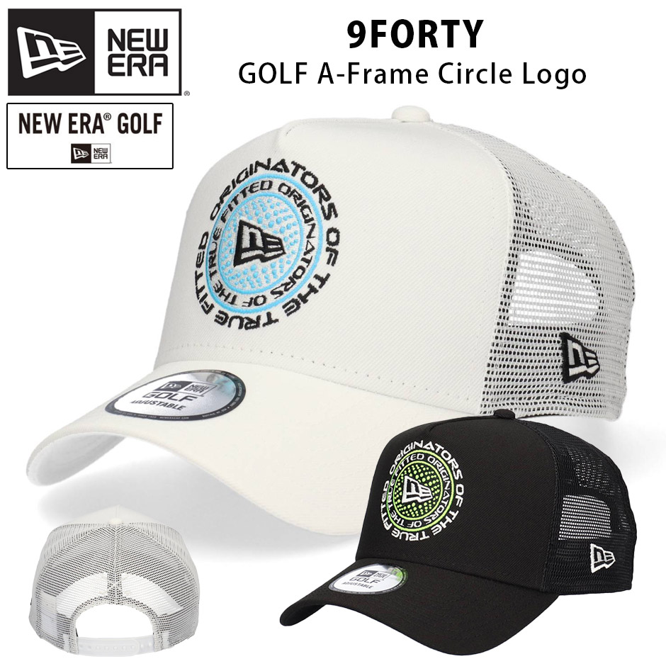 NEW ERA（ニューエラ） ゴルフ 9FORTY サークルロゴ キャップ A-Frame