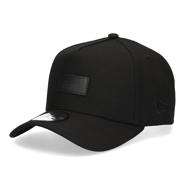 NEW ERA（ニューエラ） 9FORTY A-Frame レザーパッチ キャップ 帽子