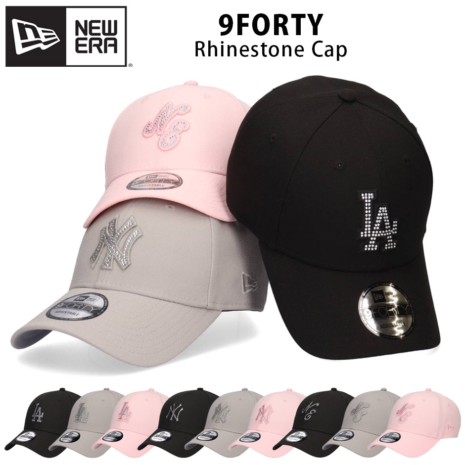 NEW ERA（ニューエラ） 9FORTY ラインストーン キャップ 帽子 NEW ERA