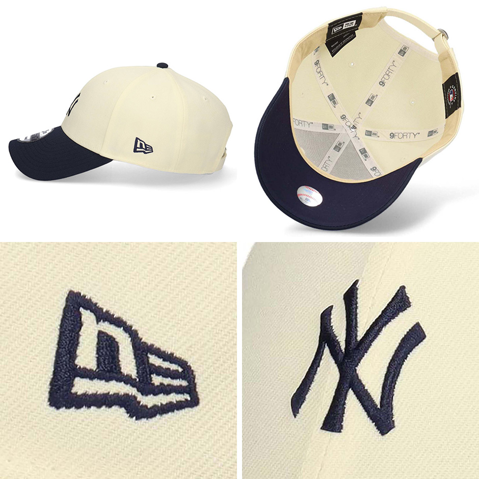 NEW ERA（ニューエラ） 9FORTY ベージュ スエットバンド LA NY