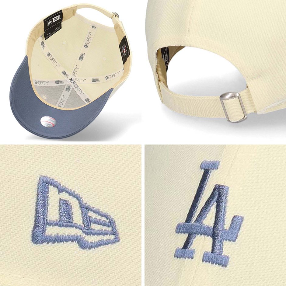 NEW ERA（ニューエラ） 9FORTY ベージュ スエットバンド LA NY