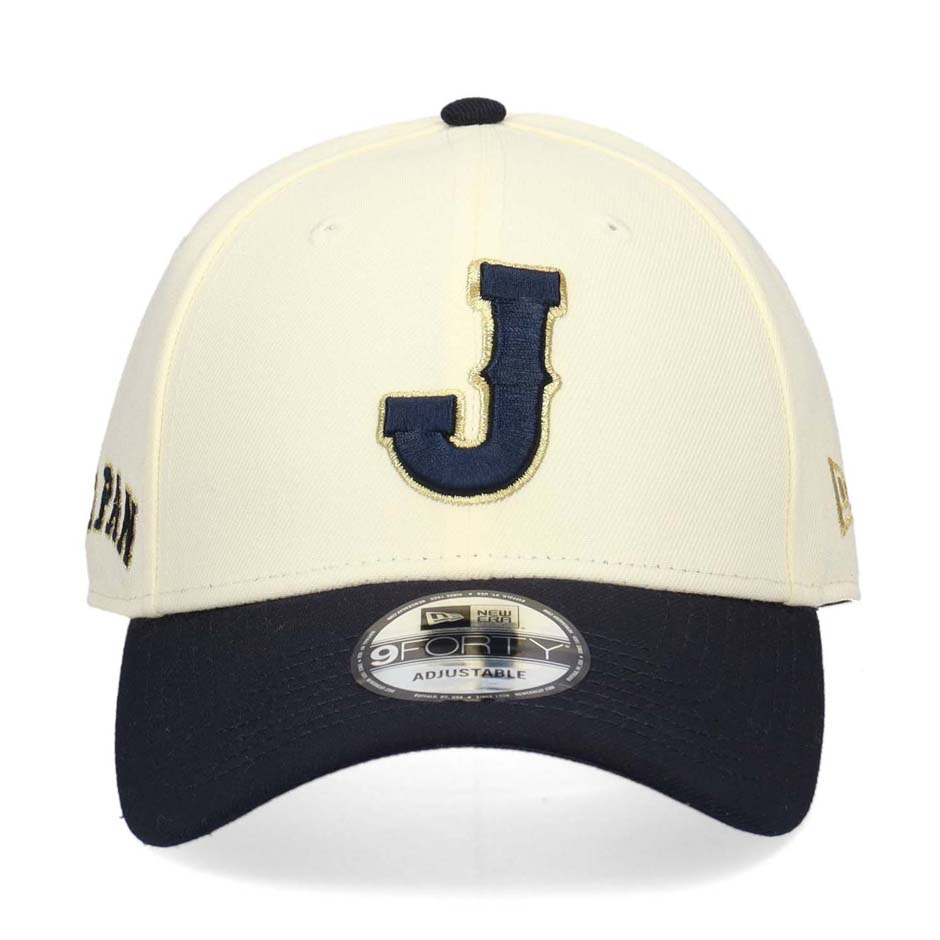 NEW ERA（ニューエラ） 9FORTY WBC 侍ジャパン ロゴ キャップ サイド