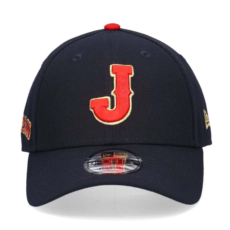 NEW ERA（ニューエラ） 9FORTY WBC 侍ジャパン ロゴ キャップ サイド