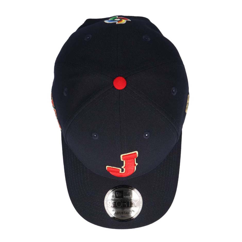 NEW ERA（ニューエラ） 9FORTY WBC 侍ジャパン ロゴ キャップ サイド
