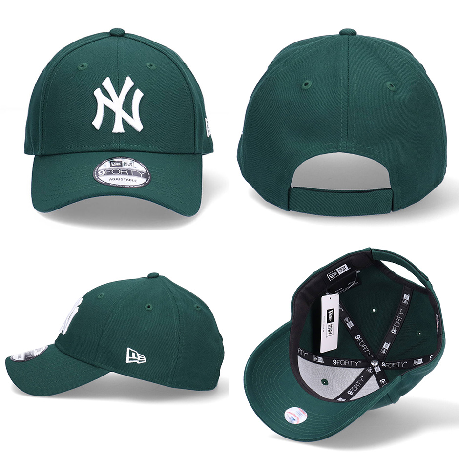 ニューエラ 9FORTY ニューヨーク ヤンキース キャップ NEW ERA 940 ベーシック サイズ調節可能 帽子 深め メンズ レディース  ブランド NYヤンキース