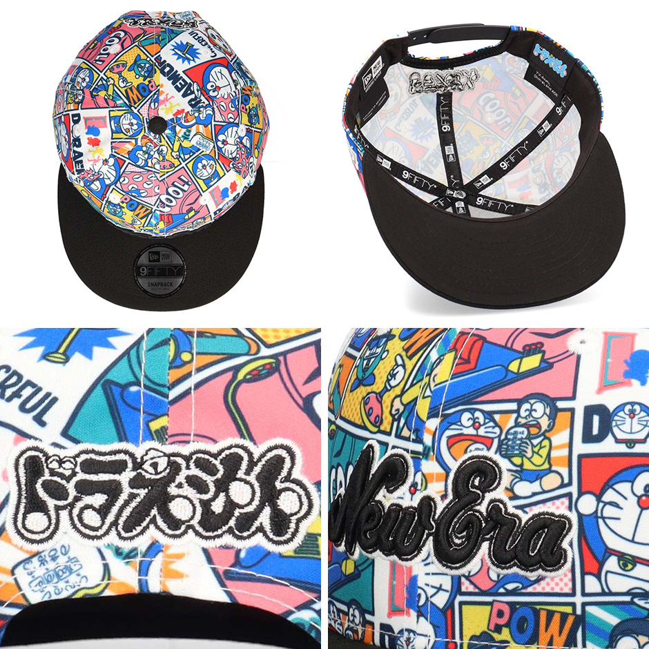 NEW ERA 9FIFTY ドラえもん×ニューエラ 刺繍キャップ NEW ERA（ニューエラ） キャップ 9FIFTY ドラえもん コミック オール