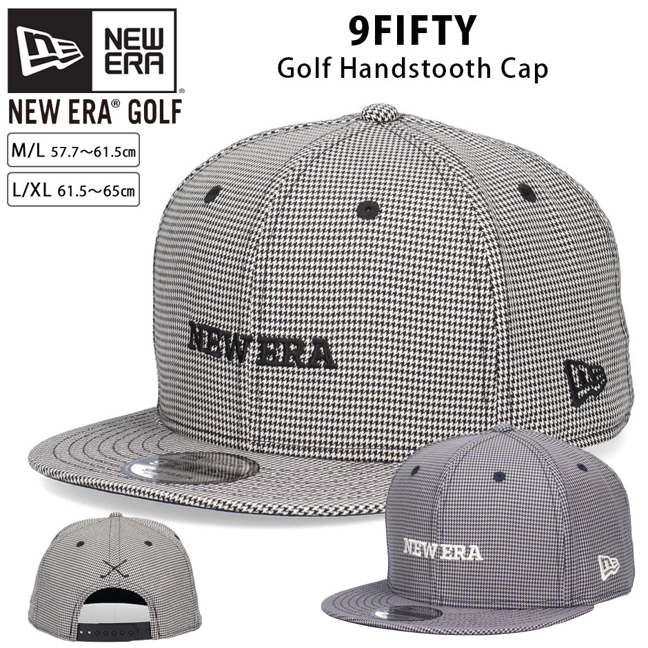 NEW ERA（ニューエラ） 9FIFTY ゴルフ ハンズトゥース キャップ 950