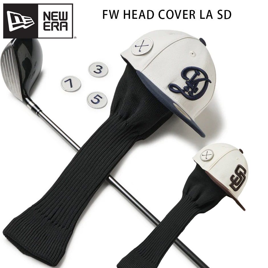 NEW ERA（ニューエラ） ゴルフ ヘッドカバー ロサンゼルス ドジャース