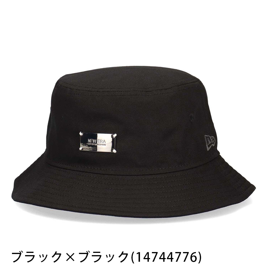 NEW ERA（ニューエラ） メタル プレート バケットハット バケット 01