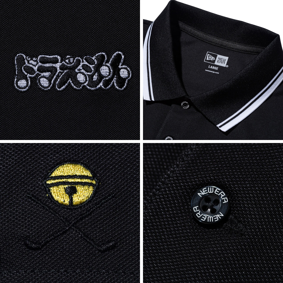 NEW ERA（ニューエラ） ポロシャツ 半袖 ドラえもん ゴルフ 新作